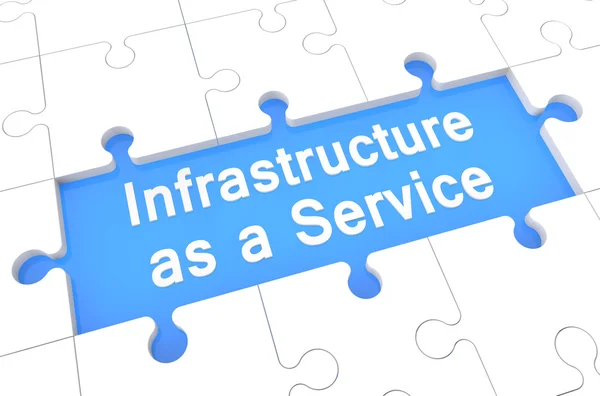 Infrastructuur als een service — Stockfoto