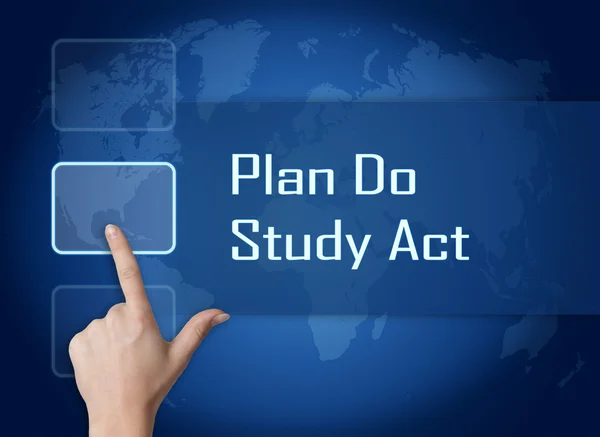 Plan Do Study Act — Stock Photo, Image