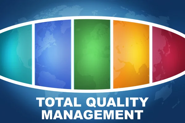 Zarządzanie przez jakość — Zdjęcie stockowe