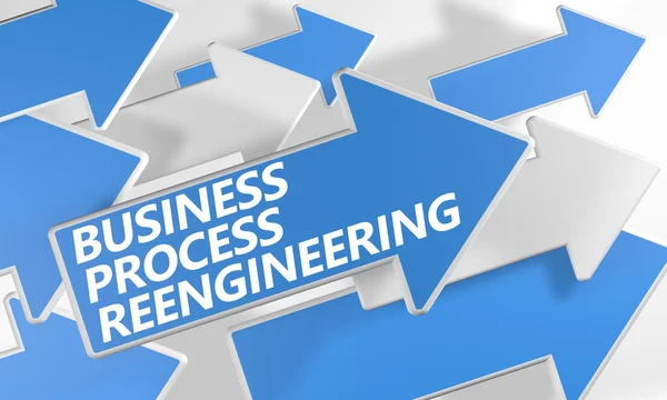 Reengenharia de processos de negócios — Fotografia de Stock