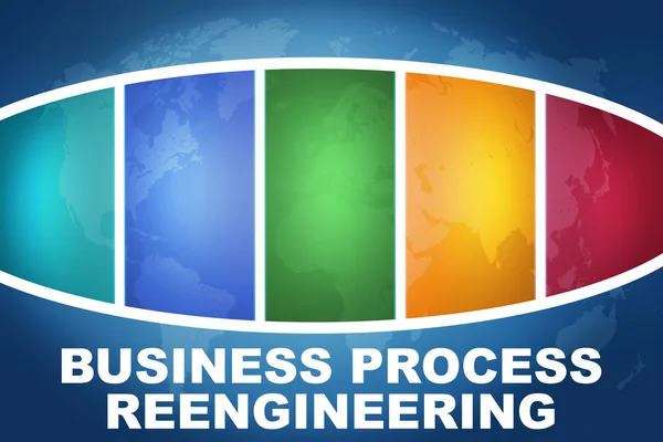 Reingeniería de procesos comerciales — Foto de Stock