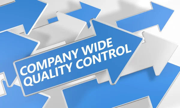 Controle de qualidade ampla empresa — Fotografia de Stock