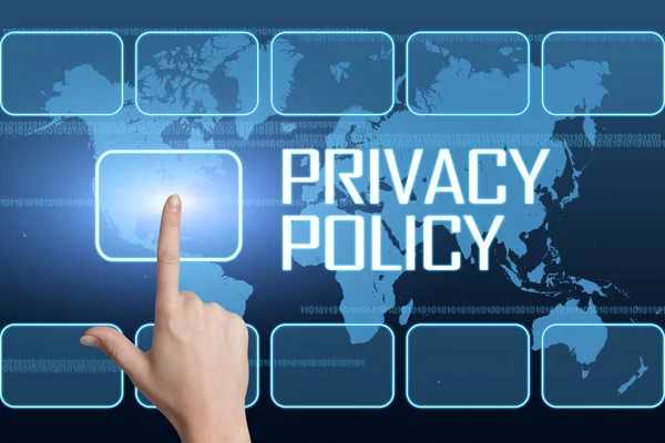 Polityka prywatności — Zdjęcie stockowe