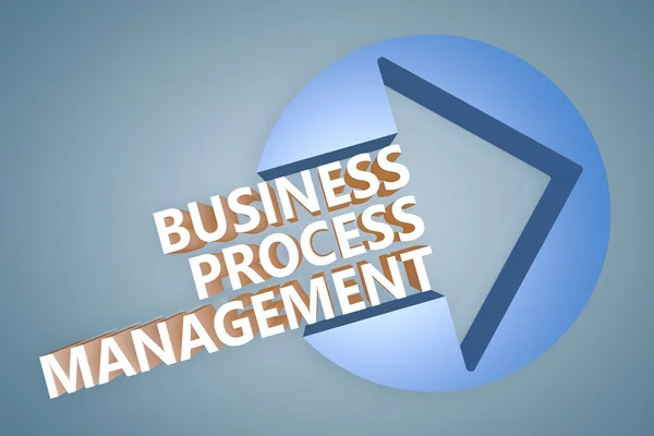 Управління бізнес-процесами — стокове фото