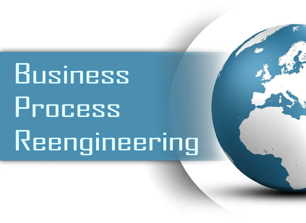 Reingeniería de procesos comerciales — Foto de Stock