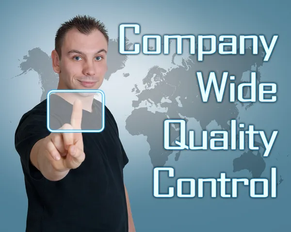 Firma szerokiej kontroli jakości — Zdjęcie stockowe