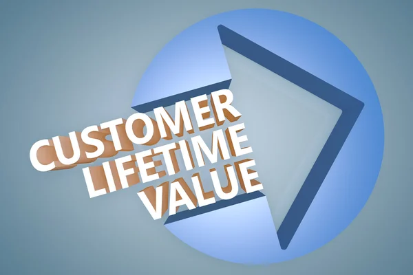 Valor de por vida del cliente — Foto de Stock