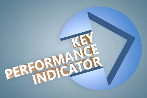 Indicador de rendimiento clave — Foto de Stock