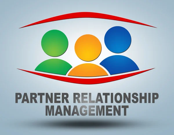 Gestão do relacionamento com parceiros — Fotografia de Stock