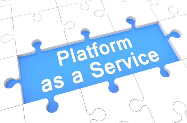 Platform as a Service — Stock Photo, Image