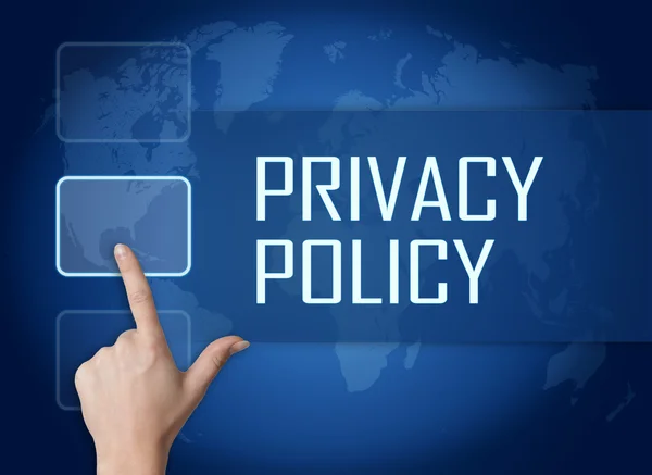 Informativa sulla privacy — Foto Stock