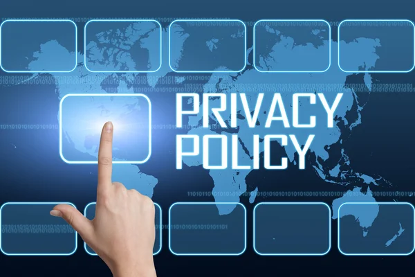 Informativa sulla privacy — Foto Stock