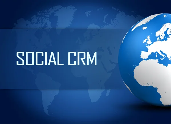 CRM social —  Fotos de Stock