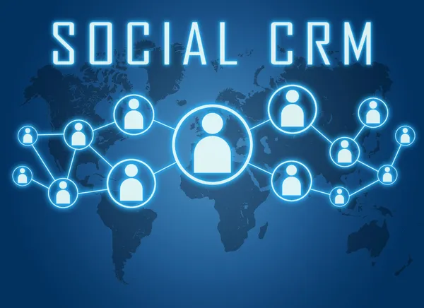 Social CRM — Stock Photo, Image