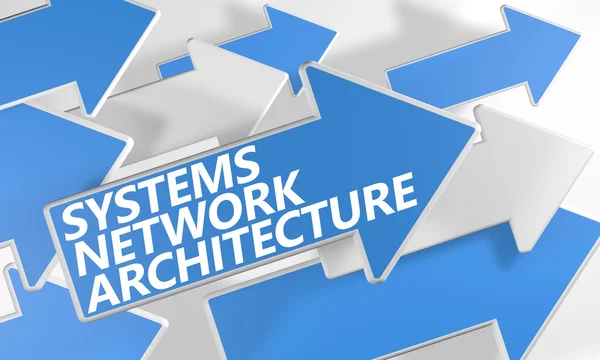 Системи архитектура сети — стокове фото