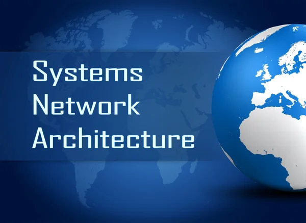 시스템 네트워크 아키텍처 — 스톡 사진