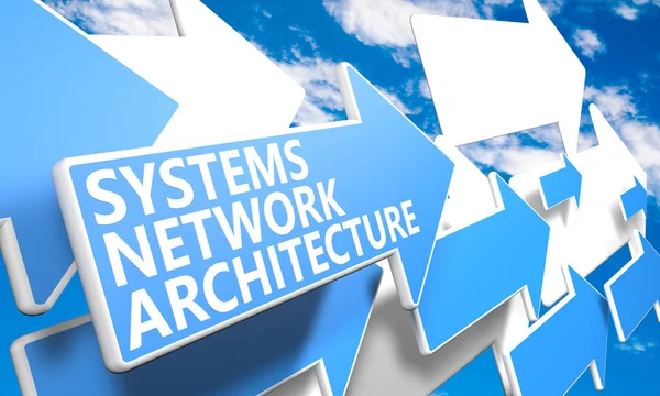 Αρχιτεκτονική δικτύου συστημάτων — Φωτογραφία Αρχείου