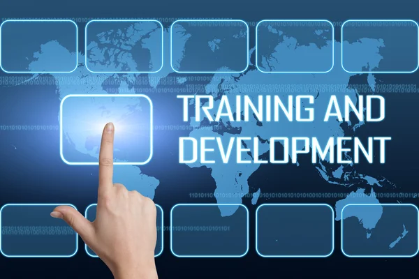 Ausbildung und Entwicklung — Stockfoto