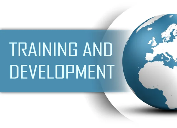 Ausbildung und Entwicklung — Stockfoto