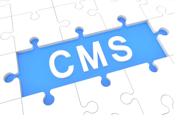 Content Management System — Stock Photo, Image