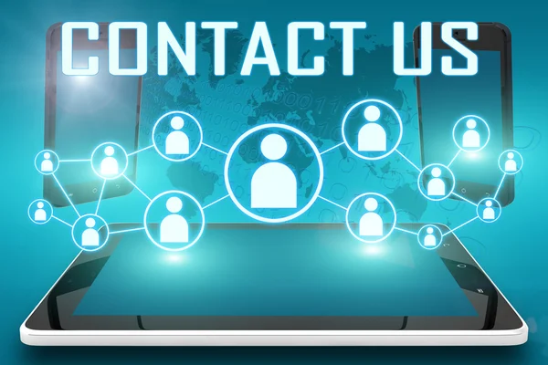 Contact us — Stock Photo, Image