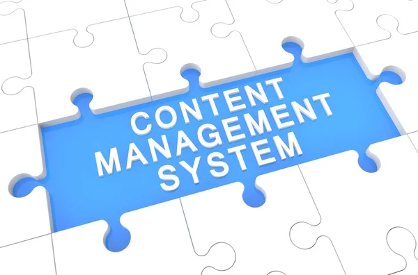 Content Management System — Stock Photo, Image