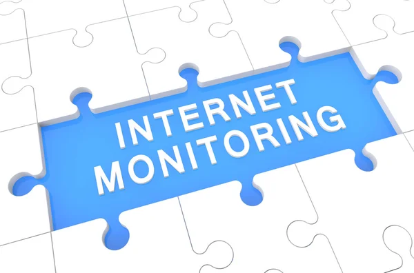 Monitoraggio Internet — Foto Stock