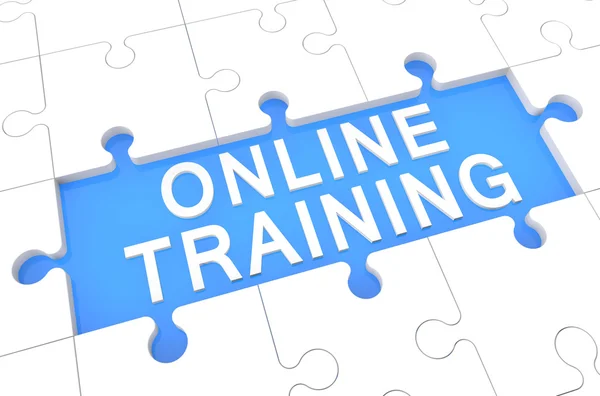 온라인 훈련 — 스톡 사진
