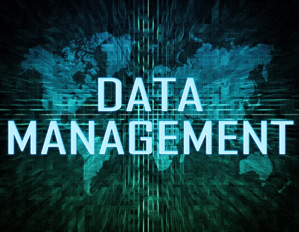 Datenmanagement — Stockfoto