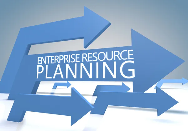 Enterprise resource planning — Stockfoto