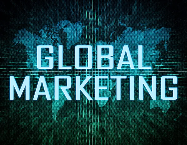 Marketing globale — Foto Stock