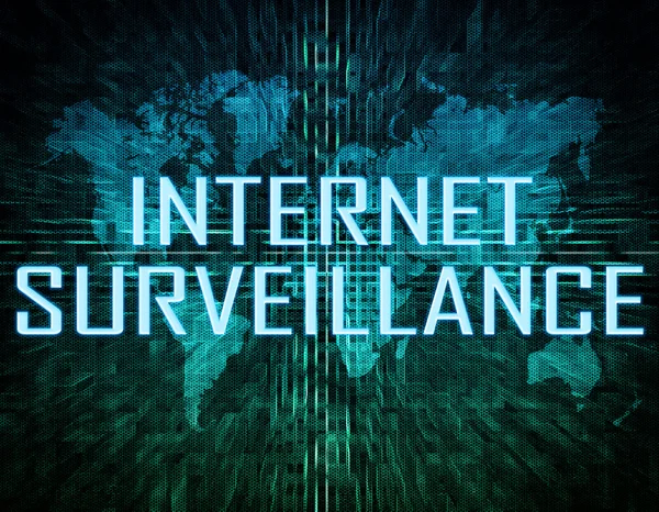 Internet Surveillance — Stock Photo, Image