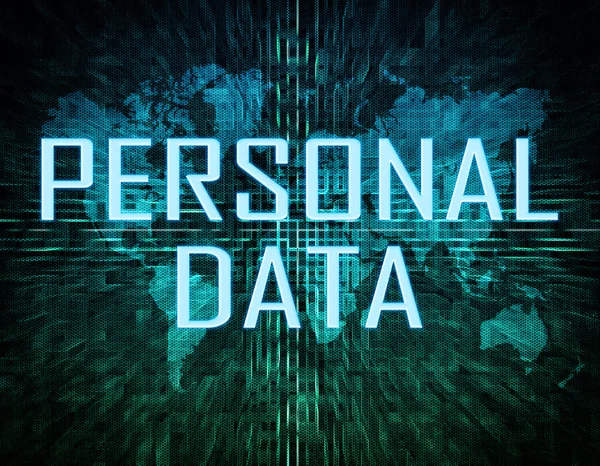 Datos personales — Foto de Stock