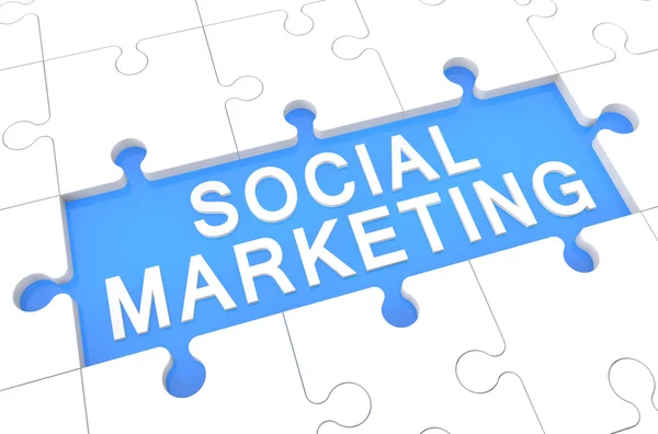 Marketing sociale — Foto Stock