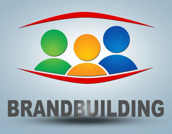 Brandbuilding — Stockfoto