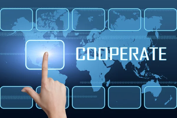 Cooperate — Stock Photo, Image