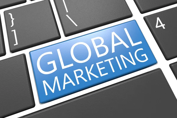 Global marknadsföring — Stockfoto