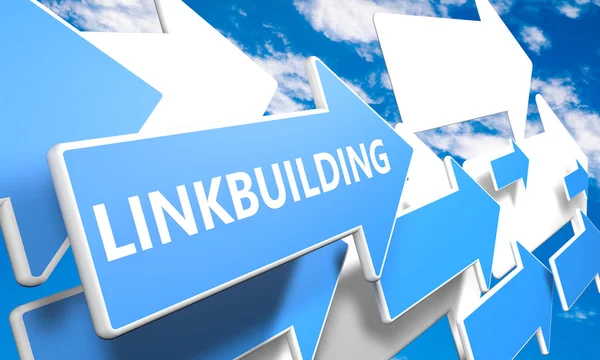 Linkbuilding — стокове фото