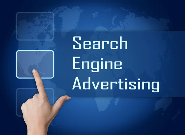 Search Engine Advertising — Stock Photo, Image