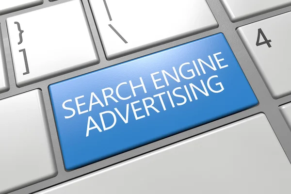 Search Engine Advertising — Fotografie, imagine de stoc