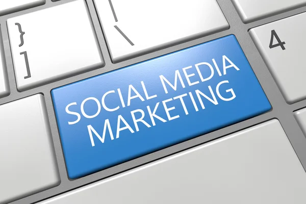 Marketing sociálních médií — Stock fotografie