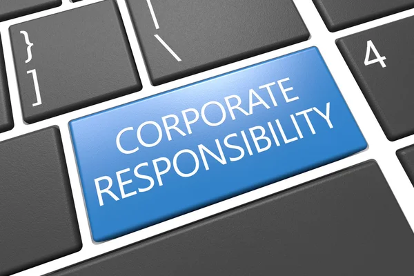 Responsabilidade corporativa — Fotografia de Stock
