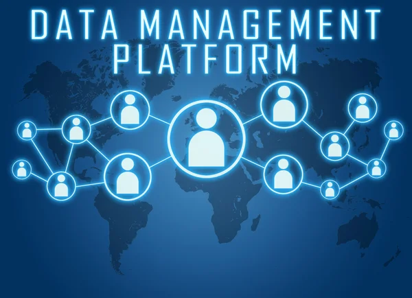 Plataforma de gestión de datos — Foto de Stock