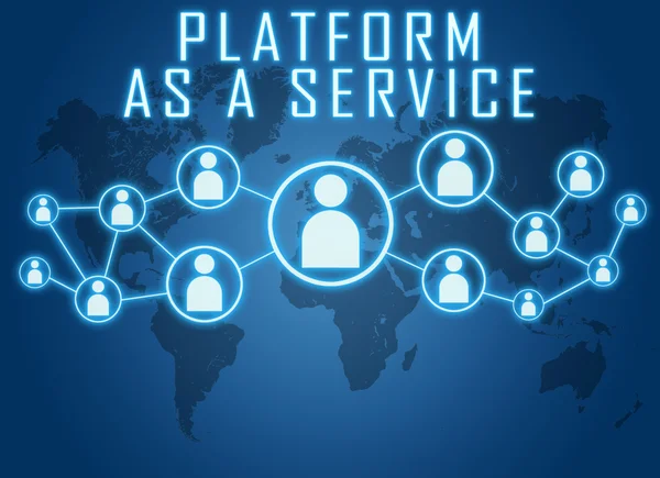Plataforma como servicio — Foto de Stock