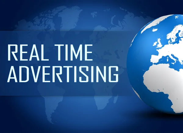 Real Time Advertising — Stock Photo, Image