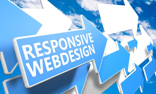 Responsieve webdesign — Stockfoto