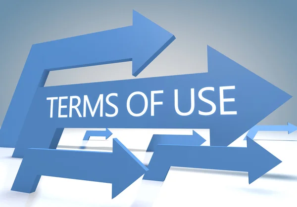 Terms of Use — Stock Photo, Image