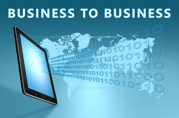 Бизнес для бизнеса — стоковое фото