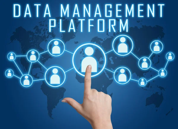 Plataforma de gestión de datos — Foto de Stock