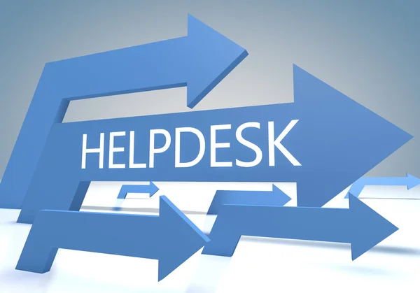 Helpdesk — Stockfoto